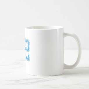 Blue Sports Jerzee Number 22 Coffee Mug