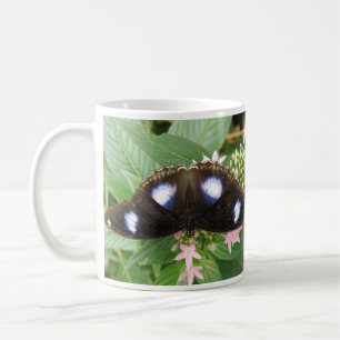 Blue Spotted Butterfly Mug