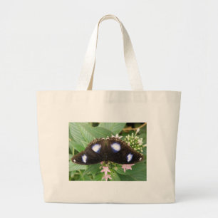 Blue Spotted Butterfly Tote Bag