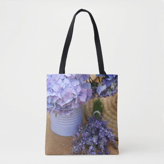 Blue Spring  All-Over-Print Tote Bag (Front)