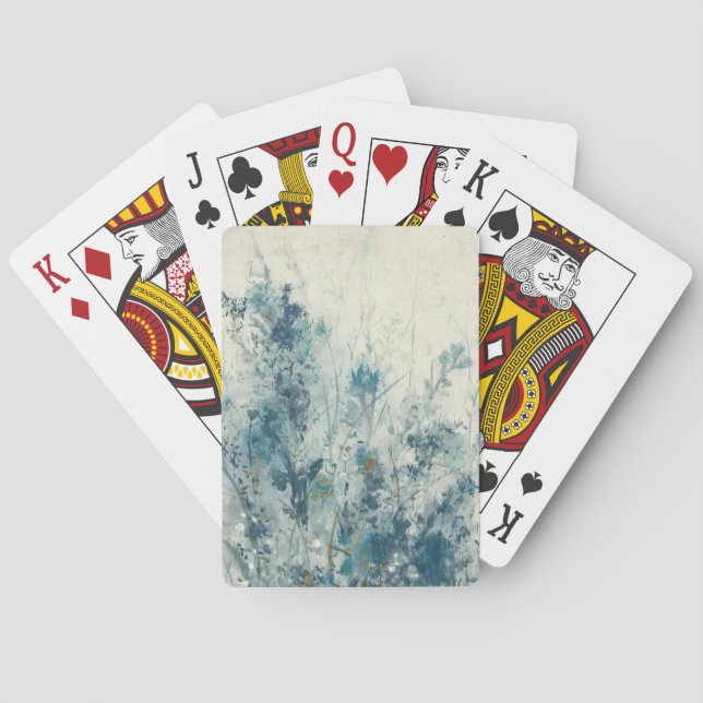 Blue Spring Playing Cards (Back)