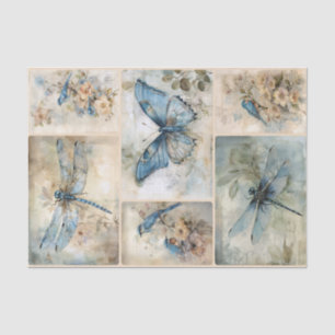 Blue Spring  Tissue Paper
