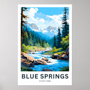 Blue Springs State Park Travel Print