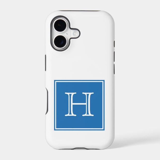 Blue Square Monogram (Back)