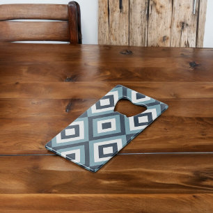 Blue Squares Pattern