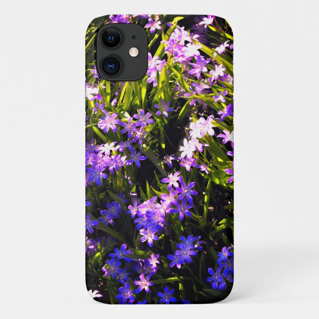 Blue Squill Spring Flowers Case-Mate iPhone Case (Back)