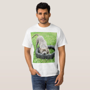 Blue Staffordshire Bull Terrier  Play Time T-Shirt