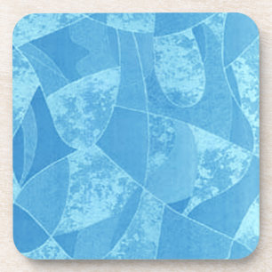 Blue Stain Glass Coasters