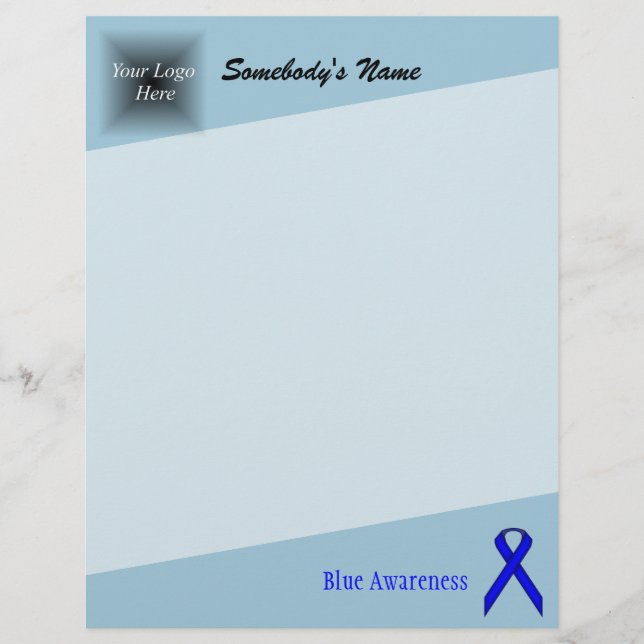 Blue Standard Ribbon by Kenneth Yoncich (Front)