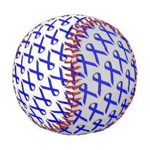 Blue Standard Ribbon by Kenneth Yoncich Baseball