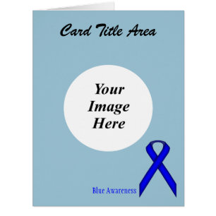Blue Standard Ribbon Template by Kenneth Yoncich