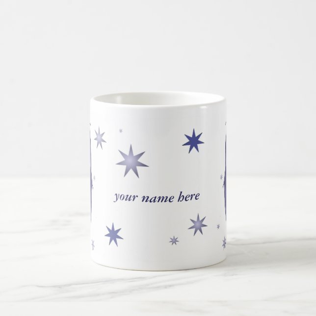 Blue Star Dragon Mug (Center)