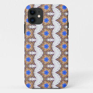 blue star geometric case