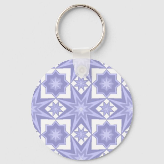 Blue Star Key Ring (Front)