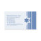Blue Star of David Jewish Business Card