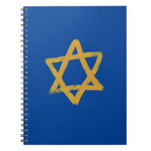 Blue Star of David Notebook