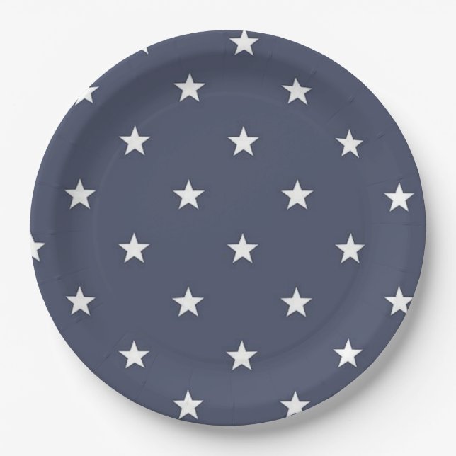BLUE STAR Paper Plates BEALEADER (Front)