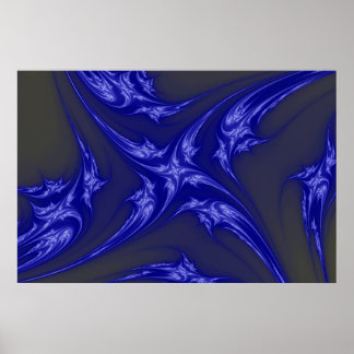 blue star poster