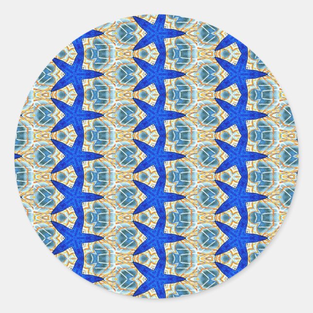blue star stickers (Front)