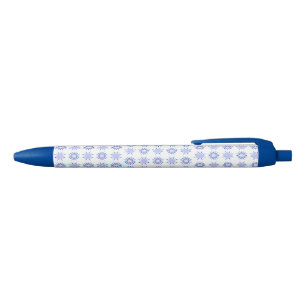 Blue Starburst Ink Pen
