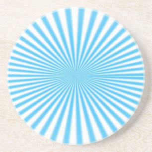 blue starbust cool design coaster