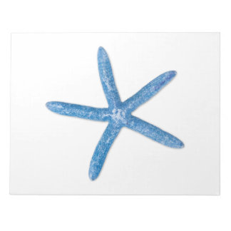 Blue Starfish Notepad