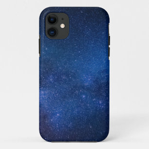 Blue starry night sky Zazzle_Growshop. iPhone 11 Case