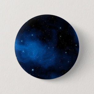 Blue Starry Sky 6 Cm Round Badge