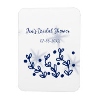 Blue stars leaves royal luxury bridal shower