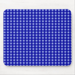 Blue Stars Mouse Pad