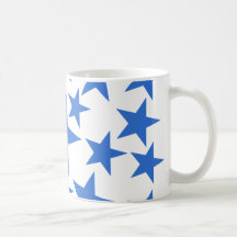 Blue stars pattern