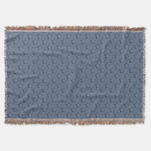 Blue stars throw blanket