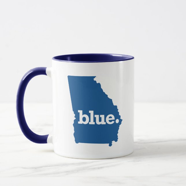 Blue State Georgia Mug (Left)