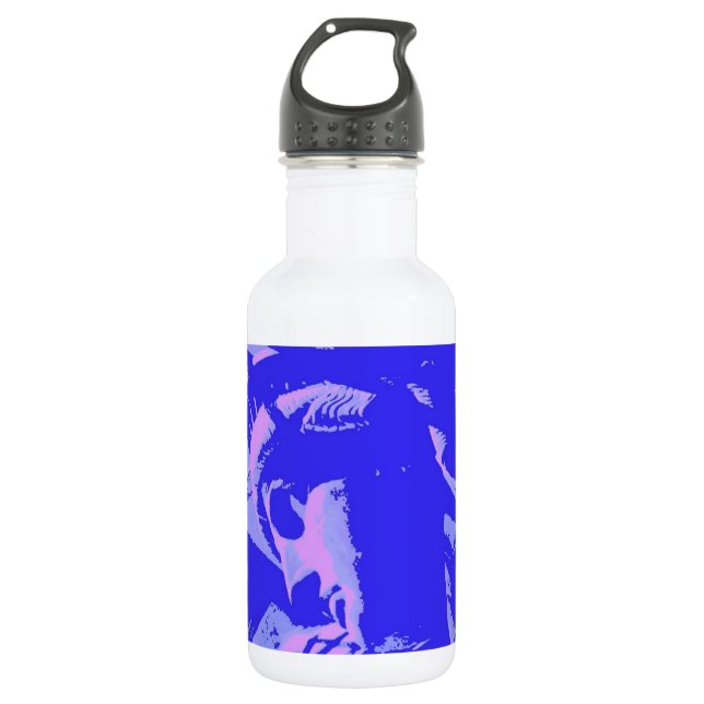Blue Statue of Liberty 532 Ml Water Bottle (Front)