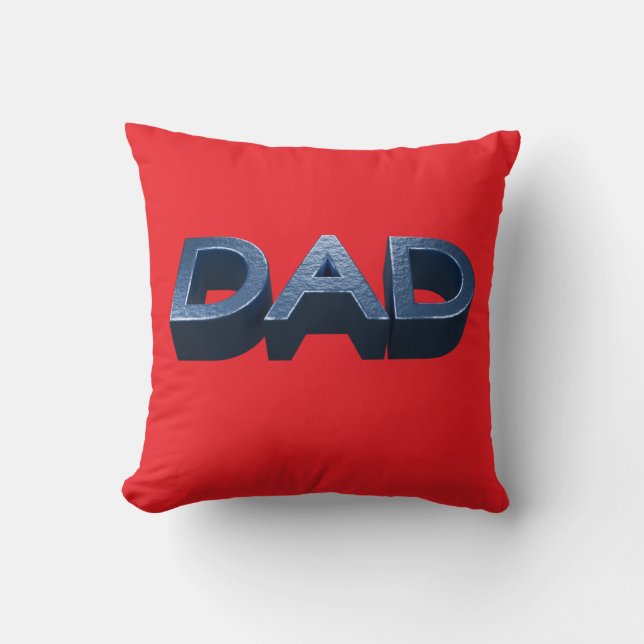 Blue Steel Dad Cushion (Front)