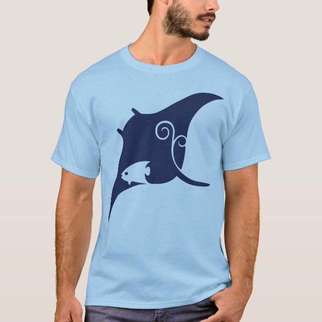 Blue Stingray T-Shirt (Front)