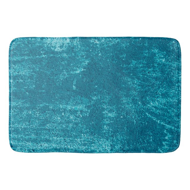 Blue Stone  Bath Mat (Front)