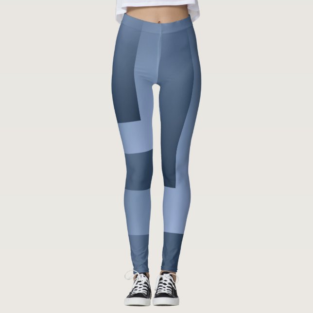 Blue stone bg leggings (Front)