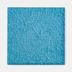 Blue stone cracks magnet