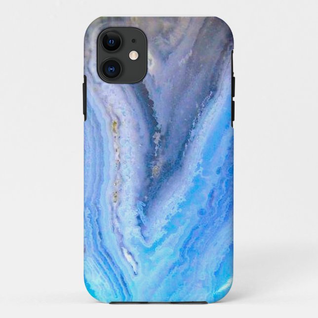 "Blue Stone Phone Case" Case-Mate iPhone Case (Back)