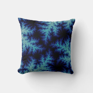 Blue Stonewash Speckle Cushion
