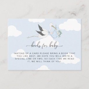 Blue Stork Books Request Insert Card