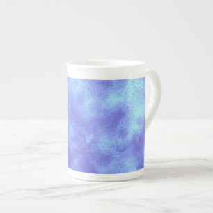 Blue Storm Cloud Effect  Bone China Mug