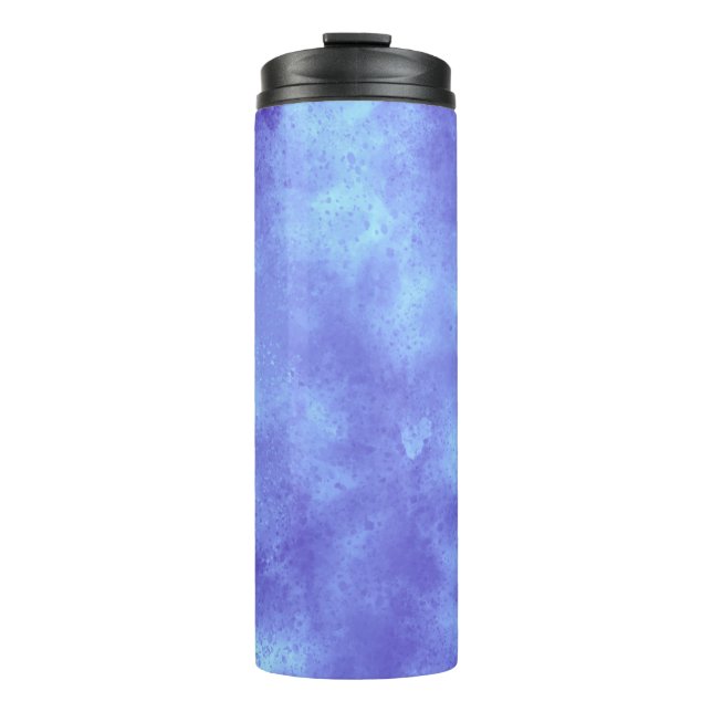 Blue Storm Effect Thermal Tumbler (Front)