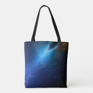 Blue Streak Stack PAOM Tote Bag