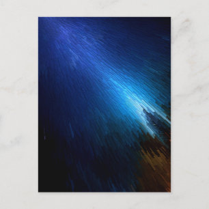 Blue Streak Stack Postcard