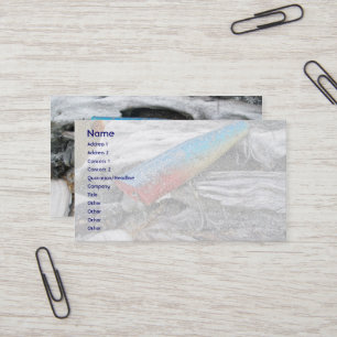 Blue Streak Tackle Co Vintage Lure Business Card