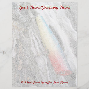 Blue Streak Tackle Co Vintage Lure Letterhead