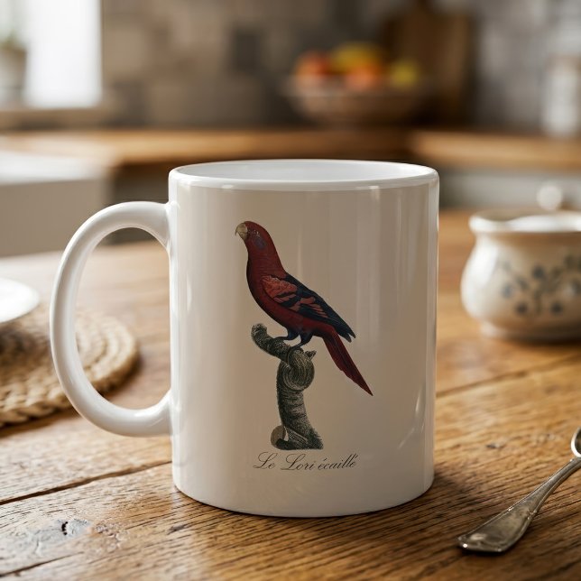 Blue-Streaked Lory, Trichoglossus reticulatus Coffee Mug (Blue-Streaked Lory, Trichoglossus reticulatus. Coffee Mug)