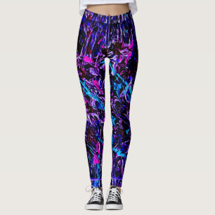 Blue Streaks Leggings